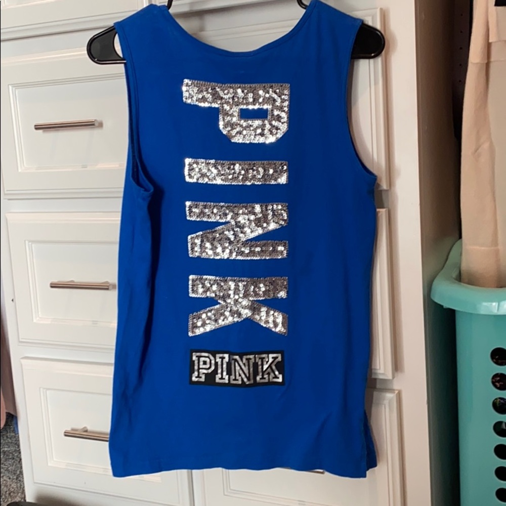 Victoria’s Secret Pink sequin tank top